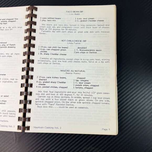 Mountain Cooking Vol 2 Cookbook United Methodist Women Georgia 1984 Spiral - Picture 7 of 10